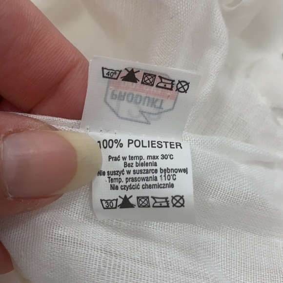 Pure White Little Girl Fancy Dress- Wedding, Flower Girl, Party Approx. 2T 3T - Picture 9 of 16